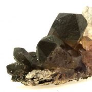 Smoky Quartz, Chlorite.