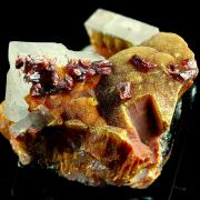 Baryte and Realgar on Orpiment