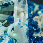 Veszelyite with Quartz