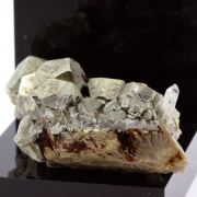 Siderite, Pyrite, Quartz.