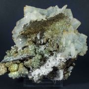 Baryte with Pyrite and Quartz