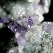 Amethyst Quartz with Calcite and Dolomite