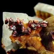 Baryte and Realgar on Orpiment