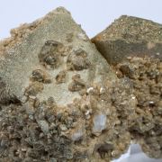 Siderite with Fluorapatite and Mica