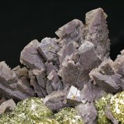 Chalcopyrite with Calcite