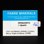 Sphalerite with Quartz