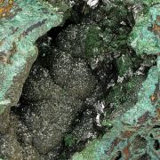 Pseudomalachite with Malachite