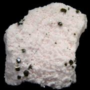 Sphalerite var. cleiophane, Mn-calcite