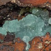 Austinite (variety cuprian)