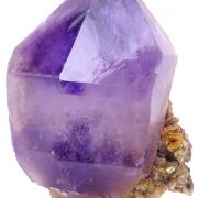 Quartz var. hourglass amethyst