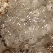 Opal-AN (Hyalite Opal) with Carbonate-rich Fluorapatite (var: Staffelite)