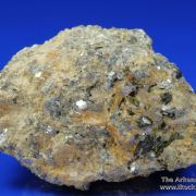 Rare Fluornatromicrolite (type locality) with Muscovite, Albite, and Schorl