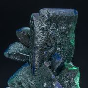 Malachite after Azurite with Malachite