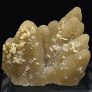 Smithsonite after Calcite with Calcite