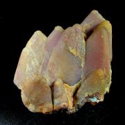 Smithsonite perimorph on Calcite