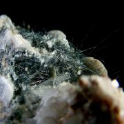 Boulangerite with Siderite and Quartz