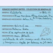 Sphalerite with Dolomite