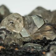 Cerussite with limonite