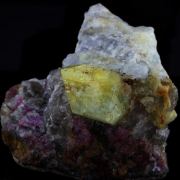 Rhodizite, Londonite, Liddicoatite. 345.0 ct.