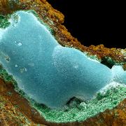 Rosasite, malachite