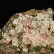 Puflerite (var. of Stilbite) and Chabazite