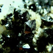 Ilvaite with Calcite and Quartz