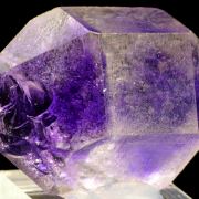 Quartz var. hourglass amethyst