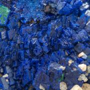 Azurite with Malachite