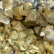 Kësterite with Mushistonite, Muscovite, Calcite and Fluorapatite