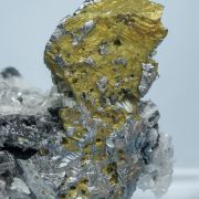 Acanthite with Chalcopyrite