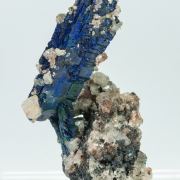 Azurite with Malachite and Cerussite