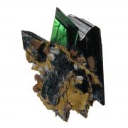 Vivianite with Barite