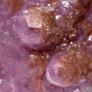 Calcite (variety Co-bearing calcite) with Calcite and Pyrite