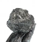Ferrokesterite / (exceptionally superb twin) on Andorite