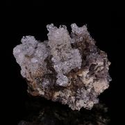 OPAL HYALITE and ARAGONITE - Kopasz Hill, Tarcal, Zemplen Mounts , Hungary (fluorescent)