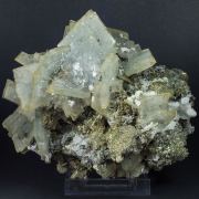 Baryte with Pyrite and Quartz