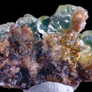 Opal var. hyalite CRAZY FLUORESCENCE