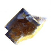 Blue and yellow fluorite.
