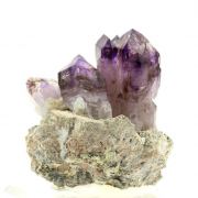Quartz Amethyst + Orthoclase.