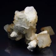 two generations CALCITE epimorph, GALENA