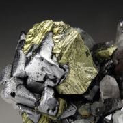 skeletal GALENA, CHALCOPYRITE