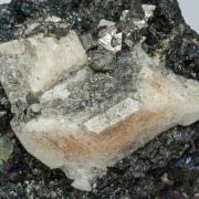 Scheelite with Molybdenite, Arsenopyrite and Magnetite