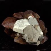 Pyrite, Siderite.