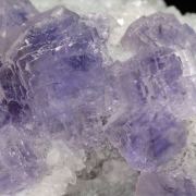 Fluorite with Quartz