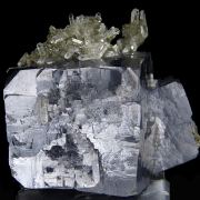 Galena, calcite