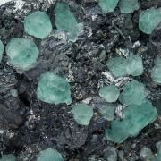 Geocronite with Fluorite