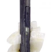 Tourmaline, albite