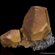 Siderite, Sphalerite cast after Calcite