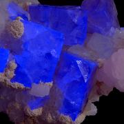Fluorite, QUARTZ, CALCITE