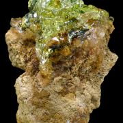 Opal var. hyalite CRAZY FLUORESCENCE